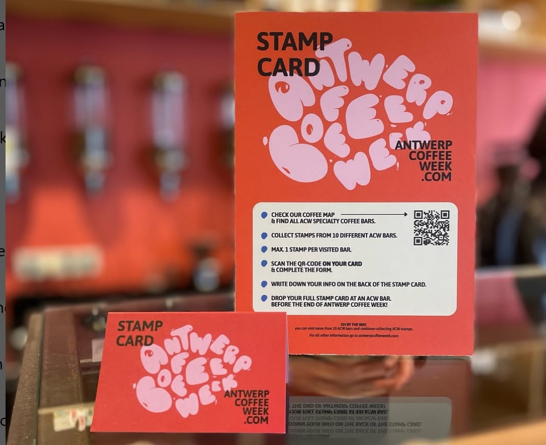 Antwerp Coffee Week - 21 tot 27 april 2025